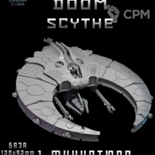 Описание картинки Doom Scythe от DREAMCUBE по цене 2 200руб | Свободный Рынок Миниатюр - СРМ