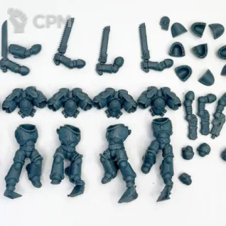 Описание картинки Assault Intercessors With Jump Packs от DREAMCUBE по цене 650руб | Свободный Рынок Миниатюр - СРМ