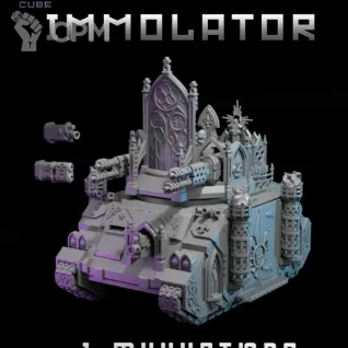 Описание картинки Immolator от DREAMCUBE по цене 1 750руб | Свободный Рынок Миниатюр - СРМ