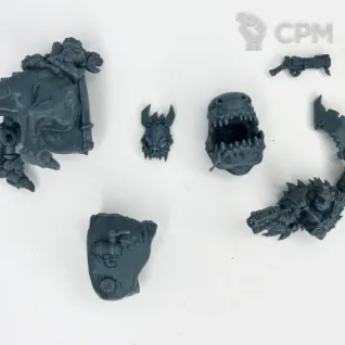 Описание картинки Beastboss On Squigosaur от DREAMCUBE по цене 640руб | Свободный Рынок Миниатюр - СРМ