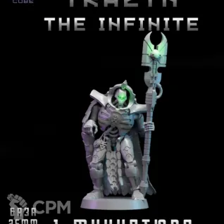 Описание картинки Trazyn The Infinite от DREAMCUBE по цене 280руб | Свободный Рынок Миниатюр - СРМ