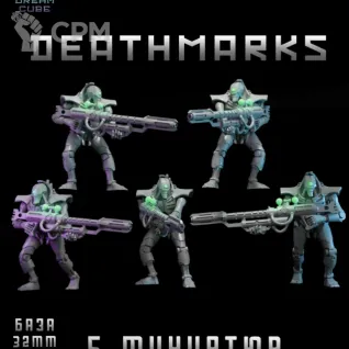 Описание картинки Deathmarks от DREAMCUBE по цене 400руб | Свободный Рынок Миниатюр - СРМ