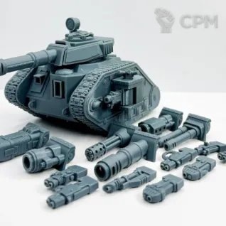 Описание картинки Leman Russ Battle tank от DREAMCUBE по цене 2 200руб | Свободный Рынок Миниатюр - СРМ