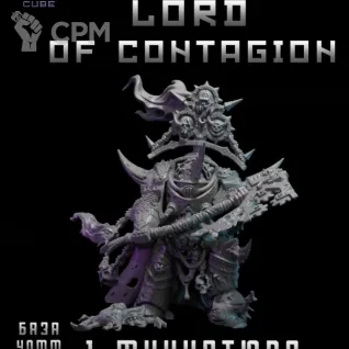 Описание картинки Lord of Contagion от DREAMCUBE по цене 370руб | Свободный Рынок Миниатюр - СРМ