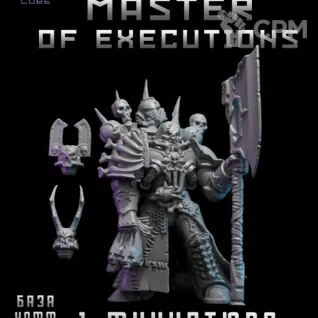 Описание картинки Master of Executions от DREAMCUBE по цене 300руб | Свободный Рынок Миниатюр - СРМ