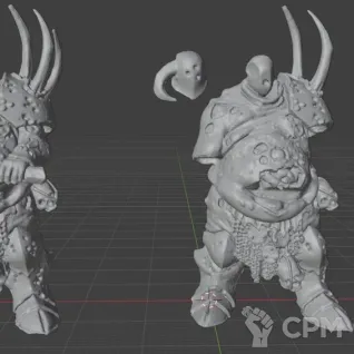 Описание картинки Lord of Plagues - Скан от MrMetalHorror по цене 300руб | Свободный Рынок Миниатюр - СРМ