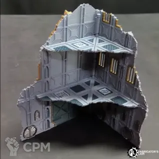 Описание картинки Бронированный комплекс\Armored Ruins set . от WebWay 3D по цене 10 000руб | Свободный Рынок Миниатюр - СРМ
