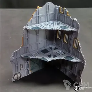 Описание картинки Монастырь Сестёр Битвы\Battle Nun Ruins set от WebWay 3D по цене 10 000руб | Свободный Рынок Миниатюр - СРМ