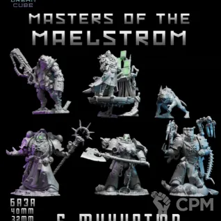 Описание картинки Masters of the Maelstrom от DREAMCUBE по цене 700руб | Свободный Рынок Миниатюр - СРМ