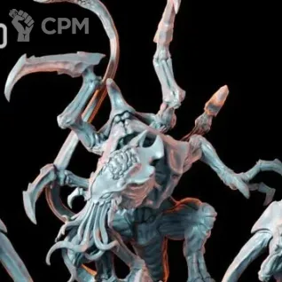 Описание картинки Lictor от MrMetalHorror по цене 550руб | Свободный Рынок Миниатюр - СРМ