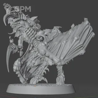 Описание картинки Winged Tyranid Prime от MrMetalHorror по цене 350руб | Свободный Рынок Миниатюр - СРМ
