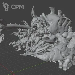 Описание картинки Haruspex от MrMetalHorror по цене 1 200руб | Свободный Рынок Миниатюр - СРМ