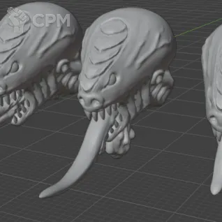 Описание картинки Genestealer - 1 Штука от MrMetalHorror по цене 100руб | Свободный Рынок Миниатюр - СРМ