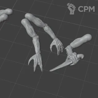 Описание картинки Genestealer - 1 Штука от MrMetalHorror по цене 100руб | Свободный Рынок Миниатюр - СРМ