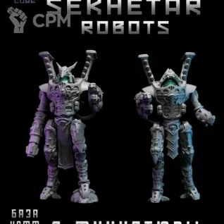 Описание картинки Sekhetar Robots от DREAMCUBE по цене 400руб | Свободный Рынок Миниатюр - СРМ