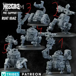 Описание картинки Killa kans - 3 Штуки от MrMetalHorror по цене 1 300руб | Свободный Рынок Миниатюр - СРМ