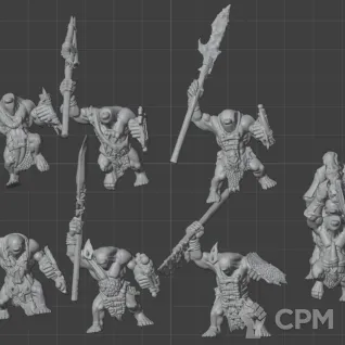 Описание картинки Savage Orcs - Скан от MrMetalHorror по цене 1 200руб | Свободный Рынок Миниатюр - СРМ