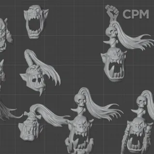 Описание картинки Savage Orcs - Скан от MrMetalHorror по цене 1 200руб | Свободный Рынок Миниатюр - СРМ