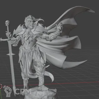 Описание картинки Vampire Lord от MrMetalHorror по цене 350руб | Свободный Рынок Миниатюр - СРМ