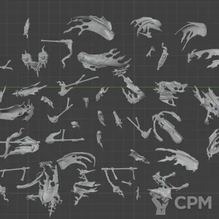 Описание картинки Pyregheists - Скан от MrMetalHorror по цене 1 000руб | Свободный Рынок Миниатюр - СРМ