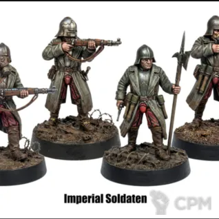 Описание картинки Imperial Soldaten от Manufactorum76 по цене 640руб | Свободный Рынок Миниатюр - СРМ
