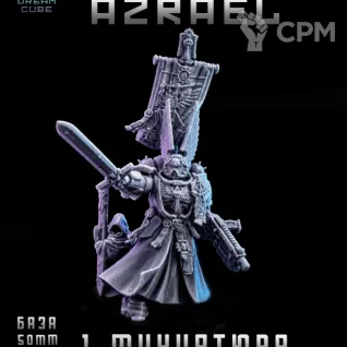 Описание картинки Azrael от DREAMCUBE по цене 350руб | Свободный Рынок Миниатюр - СРМ