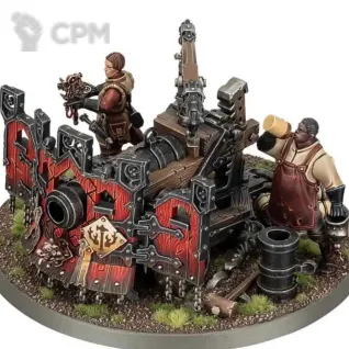 Описание картинки Ironweld Great Cannon - Скан от MrMetalHorror по цене 1 100руб | Свободный Рынок Миниатюр - СРМ
