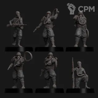 Описание картинки slave battalion от Manufactorum76 по цене 3 640руб | Свободный Рынок Миниатюр - СРМ