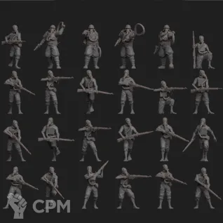 Описание картинки slave battalion от Manufactorum76 по цене 3 640руб | Свободный Рынок Миниатюр - СРМ