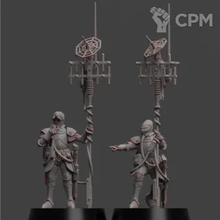 Описание картинки Ducal Footmen от Manufactorum76 по цене 4 100руб | Свободный Рынок Миниатюр - СРМ