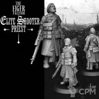 Описание картинки The Eiger Faction Heroes от Manufactorum76 по цене 740руб | Свободный Рынок Миниатюр - СРМ