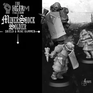 Описание картинки ShockTroop от Manufactorum76 по цене 900руб | Свободный Рынок Миниатюр - СРМ