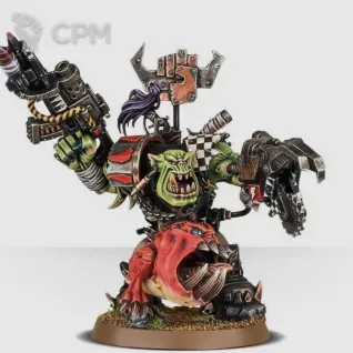 Описание картинки Warboss With Squig - Grukk Face Rippa от ВАХА WORKSHOP по цене 100руб | Свободный Рынок Миниатюр - СРМ