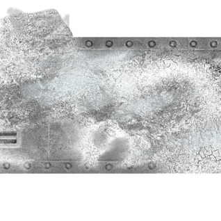 Описание картинки Футпринты - подложки для террейна (11ed GW layout) Death World Snow от WebWay Аксессуары по цене 1 950руб | Свободный Рынок Миниатюр - СРМ