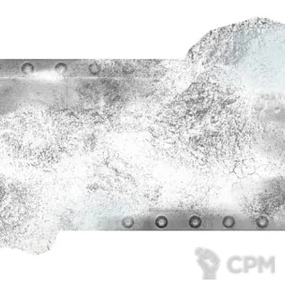 Описание картинки Футпринты - подложки для террейна (11ed GW layout) Death World Snow от WebWay Аксессуары по цене 1 950руб | Свободный Рынок Миниатюр - СРМ
