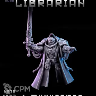 Описание картинки Librarian от DREAMCUBE по цене 300руб | Свободный Рынок Миниатюр - СРМ