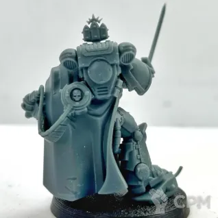 Описание картинки Captain in gravis armor от DREAMCUBE по цене 320руб | Свободный Рынок Миниатюр - СРМ