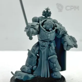 Описание картинки Captain in gravis armor от DREAMCUBE по цене 320руб | Свободный Рынок Миниатюр - СРМ