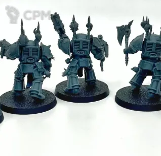 Описание картинки Chaos Terminator Squad от DREAMCUBE по цене 700руб | Свободный Рынок Миниатюр - СРМ