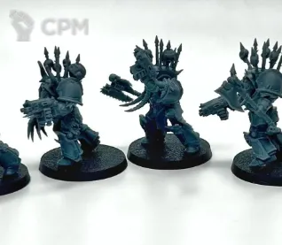 Описание картинки Chaos Terminator Squad от DREAMCUBE по цене 700руб | Свободный Рынок Миниатюр - СРМ