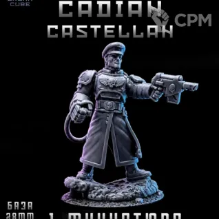 Описание картинки Cadian Castellan от DREAMCUBE по цене 250руб | Свободный Рынок Миниатюр - СРМ
