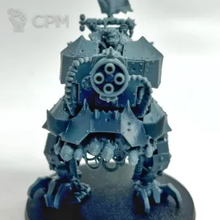 Описание картинки Big Mek Dakkarig от DREAMCUBE по цене 850руб | Свободный Рынок Миниатюр - СРМ