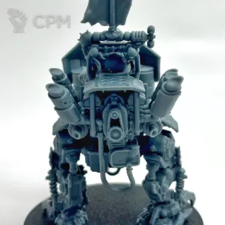 Описание картинки Big Mek Dakkarig от DREAMCUBE по цене 850руб | Свободный Рынок Миниатюр - СРМ