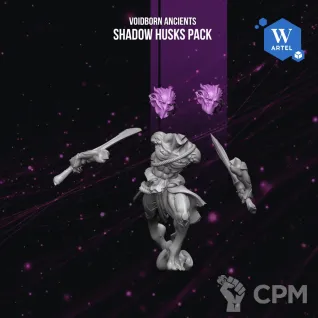 Описание картинки Shadow Husks Pack от WebWay 3D по цене 1 300руб | Свободный Рынок Миниатюр - СРМ