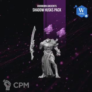Описание картинки Shadow Husks Pack от WebWay 3D по цене 1 300руб | Свободный Рынок Миниатюр - СРМ