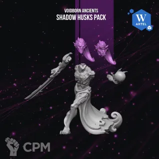 Описание картинки Shadow Husks Pack от WebWay 3D по цене 1 300руб | Свободный Рынок Миниатюр - СРМ