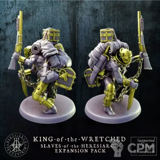 Описание картинки King of the Wretched - Slaves of the Heresiarch от Manufactorum76 по цене 320руб | Свободный Рынок Миниатюр - СРМ