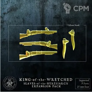 Описание картинки King of the Wretched - Slaves of the Heresiarch от Manufactorum76 по цене 320руб | Свободный Рынок Миниатюр - СРМ