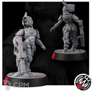 Описание картинки GREATER GOOD EXOSTRIDERS + PIN-UP от Manufactorum76 по цене 800руб | Свободный Рынок Миниатюр - СРМ