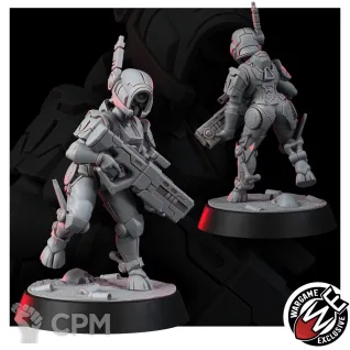 Описание картинки GREATER GOOD EXOSTRIDERS + PIN-UP от Manufactorum76 по цене 800руб | Свободный Рынок Миниатюр - СРМ